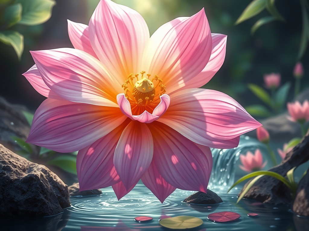 I bloom a beautiful&nbsp;flower!